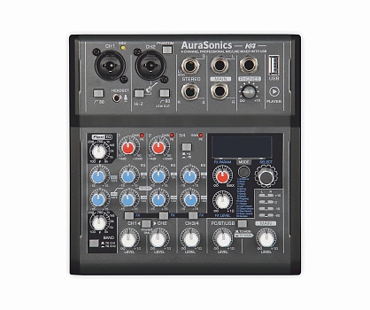 AuraSonics K4 компактный микшерный пульт в Чишмах