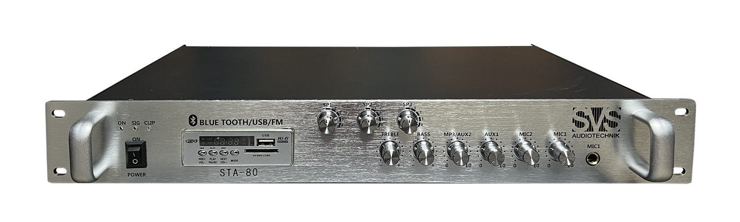 SVS Audiotechnik STA-80 Микшер-усилитель для систем Public Address в Чишмах