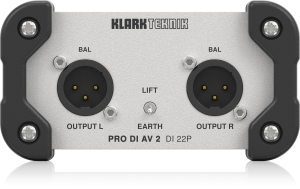 Klark Teknik DI 22P пассивный стерео директ-бокс в Чишмах