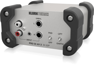 Klark Teknik DI 22P пассивный стерео директ-бокс в Чишмах