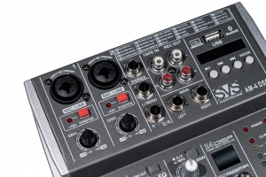 SVS Audiotechnik mixers AM-4 DSP Аналоговый микшерный пульт, 4-канала в Чишмах